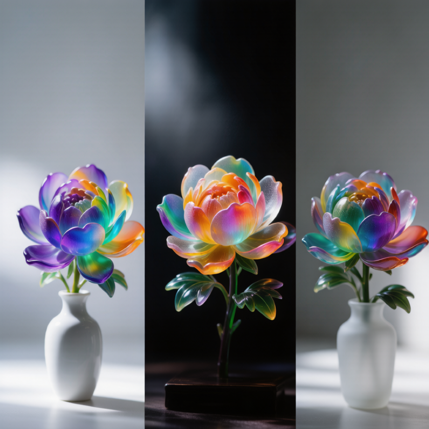Rainbow Crystal Plum Blossom C
