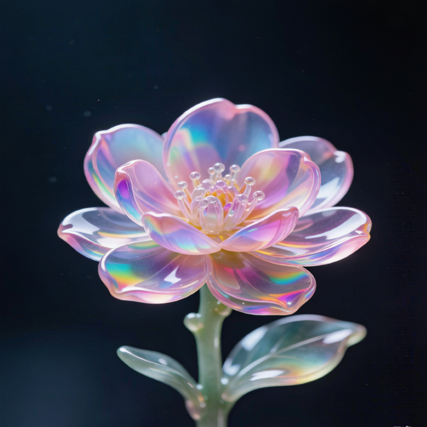 Rainbow Crystal Lotus C