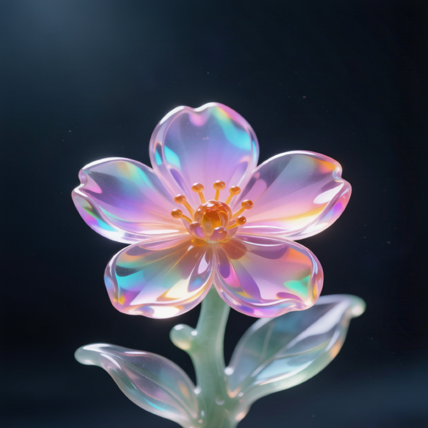 Rainbow Crystal Orchid A