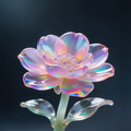 Rainbow Crystal Rose of Sharon A