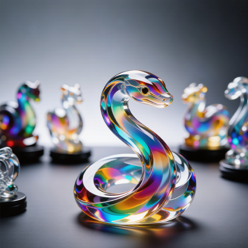 Crystal Zodiac Snake A
