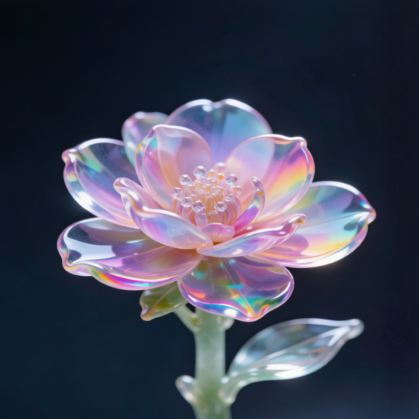 Rainbow Crystal Camellia B