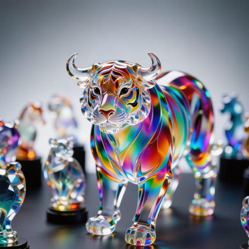 Crystal Zodiac Tiger A
