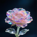 Rainbow Crystal Rose C
