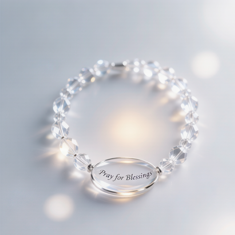 Rainbow Crystal Peace Bracelet A